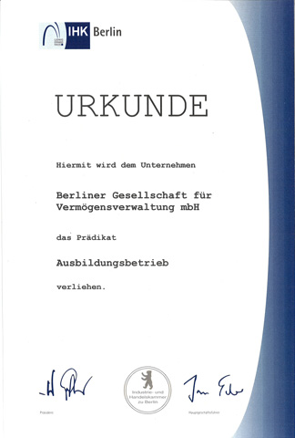 IHK Ausbildungsbetrieb