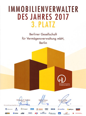 Immobilienverwalter des Jahres 2017